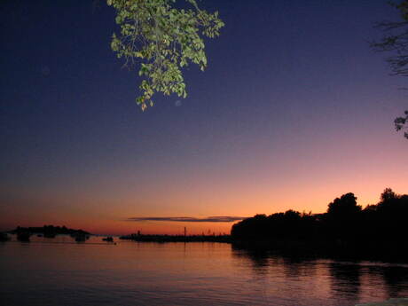 Afterglow  in Rovinj