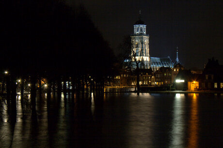 Deventer bij nacht