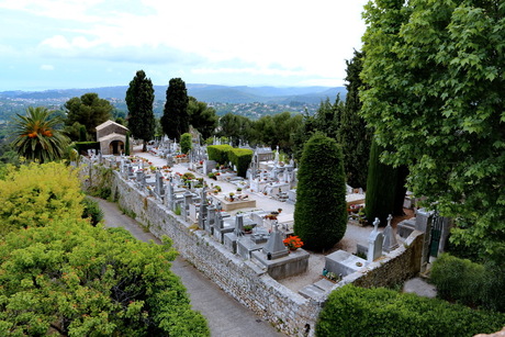 Le cimetière de Saint-Paul-de-Vence