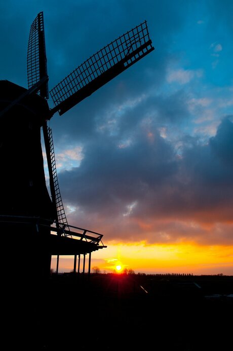 Medemblik zonsondergang