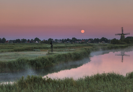 Zonsopkomst in de Zaanstreek