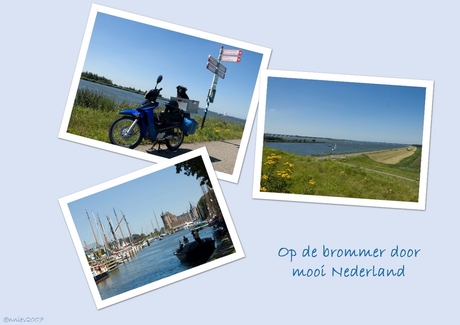 Op de brommer