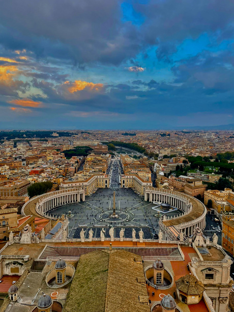 On top of the Vatican