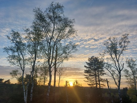 Mooie natuur mooie lucht