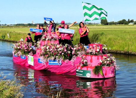 P1250331  PINK RIBBON  nr7  Varend Corso 2024    Westland boot  foto 23 juni 2024  