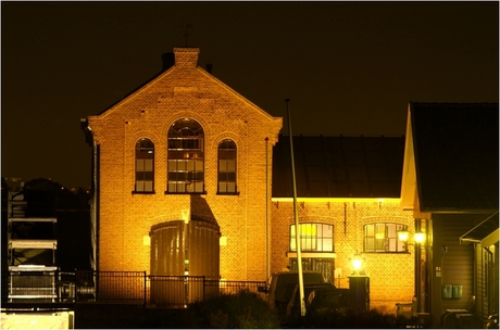 Stoomgemaal by night