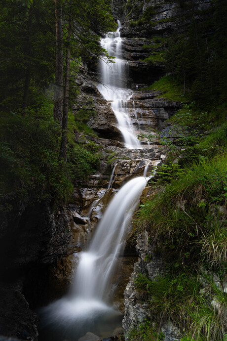 Häselgehr Wasserfall, Ehrwald, Tirol -Oostenrijk [1]