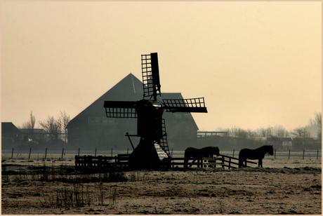 een koude morgen