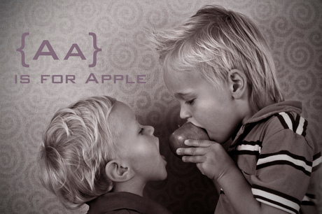 Aa is for Apple