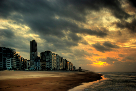 Oostende strand HDR