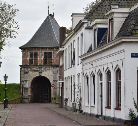 veerpoort in schoonhoven