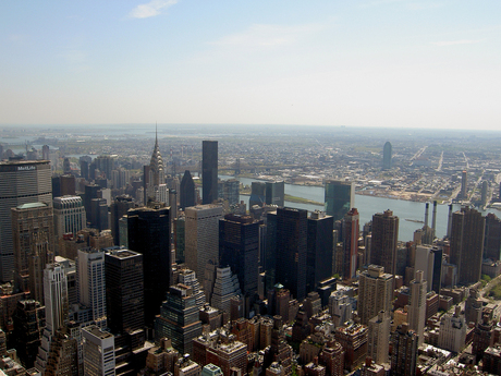 NYC overview skyline