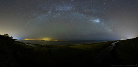 Fireball trough the Milkyway