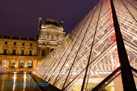 Louvre close-up