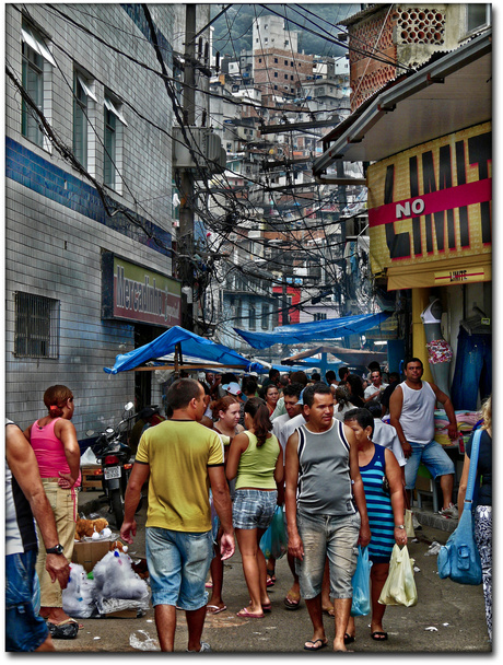 Favela Rocinha, Rio De Janeiro