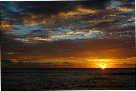 Zonsondergang Rarotonga