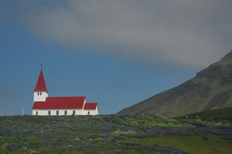Vik - Kerk, IJsland