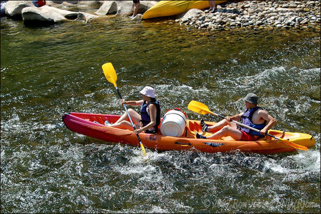 Kanoen op de Ardeche