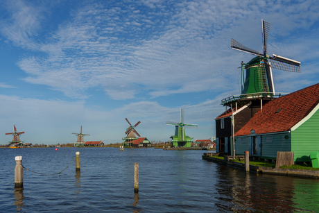Molens bij de Zaanse Schans