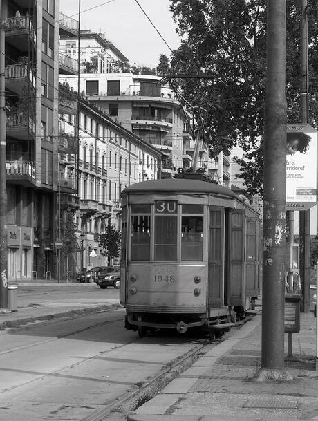 Tram in Milaan