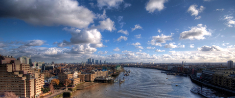 London View from Tower Bridge