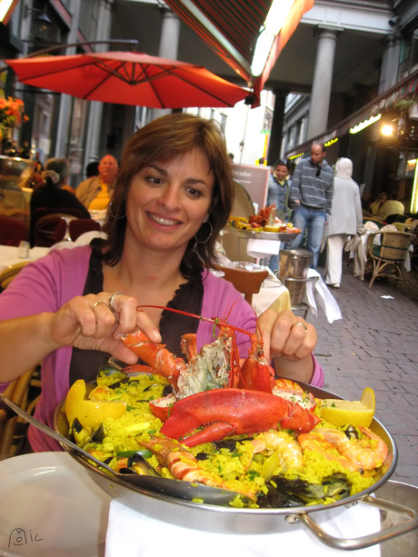 Paella in Brussel