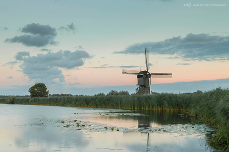 Sweet sunset Kinderdijk