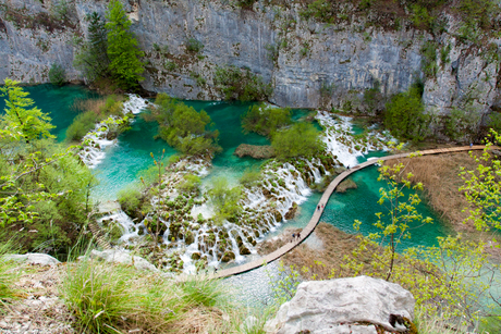 Plitvice boardwalk