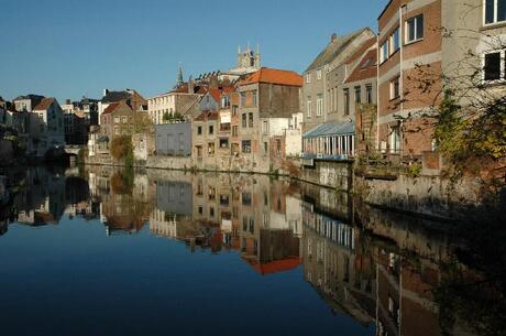 Gent-Zuid weerspiegeld