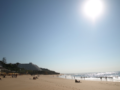 Strand van Albufeira