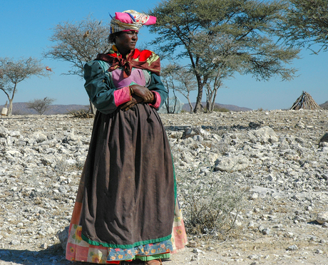 Herero vrouw Namibie