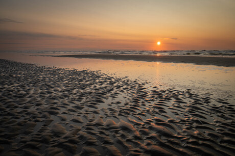 Zonsondergang Ameland