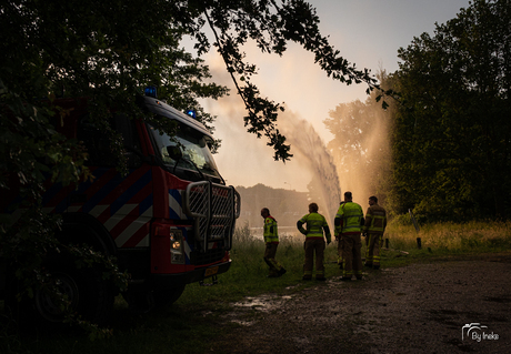 Brandweer oefening 