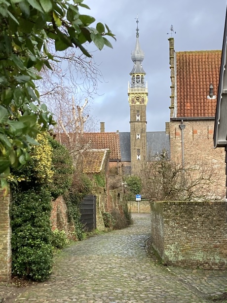 Middeleeuwse straatjes Veere 