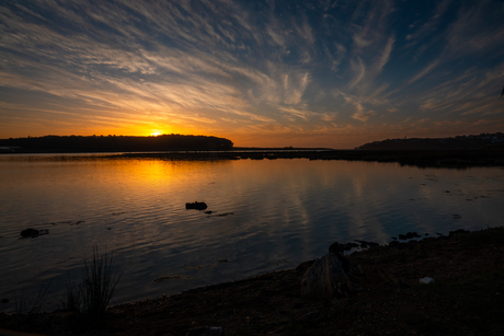 Baai bij Moulay Bousselham