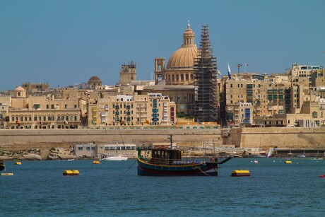 Skyline van Valletta