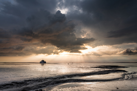 Zomer op de Waddenzee