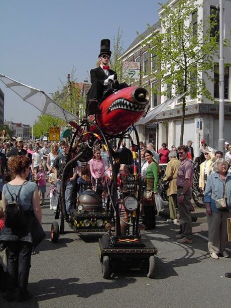 Haarlem, bloemenfeest.