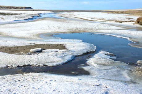 Slufter in de winter