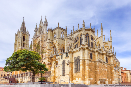 Kathedraal van León in Spanje