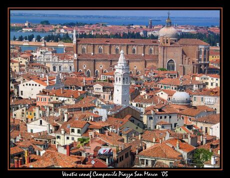 Uitzicht campanile Piazza San Marco