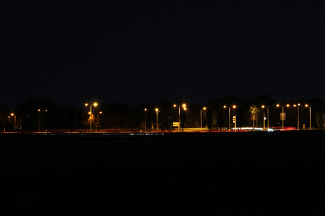 Rotonde Oud-beijerland @ night