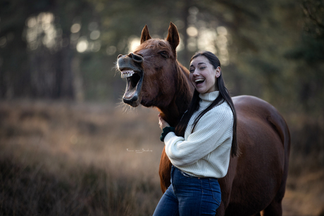 Leanne en Abigail