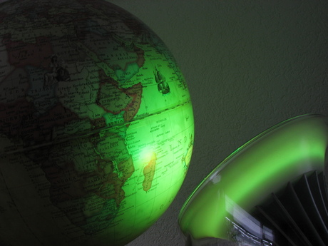 De wereld wordt groener met ledlicht...