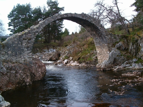 de Schotse Highlands - brugje