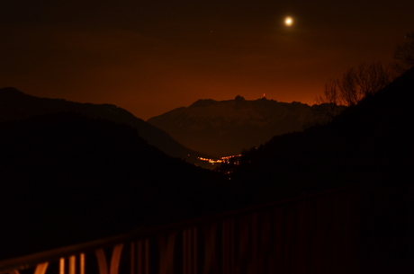 Nacht foto landschap Oostenrijk