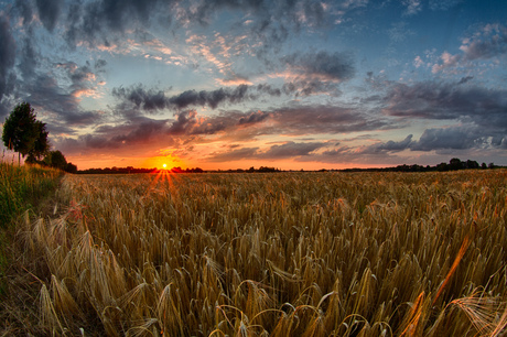 Margraten sunset