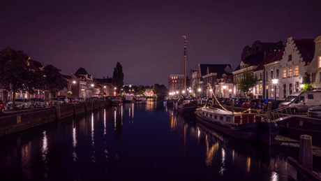 Zicht op de Hofvlietvilla - Zwolle