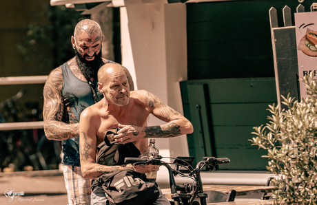 What's on your back.