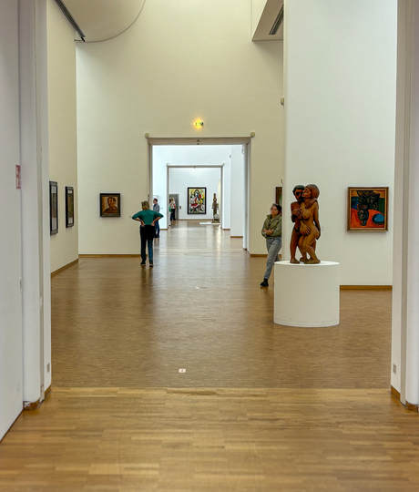 Museum Ludwig - Picasso (aan het einde van de doorkijk)